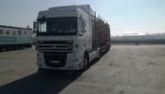 Semiremorcă de transportat buşteni - Transport şi încărcare
