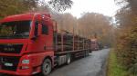 Camion buşteni - Transport şi încărcare