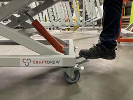 Cărucior elevator CRAFTDREW SNC1 | Tehnică de transport şi manipulare | Echipament pentru prelucrarea lemnului | JAKMET sp. z o.o.