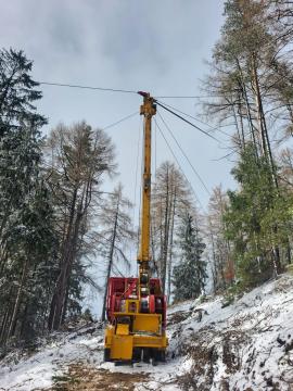 Macara funiculară KOLLER K602 | Tehnică forestieră | Echipament pentru prelucrarea lemnului | KOMITrade s.r.o.