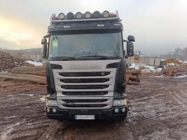 Camion buşteni Scania R450 |  Tehnică de transport şi manipulare | Echipament pentru prelucrarea lemnului | Tartak Drewbud