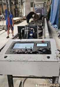 Gater dublu circular Dekos made s.r.o. PP-550 |  Tehnologie de tăiere | Echipament pentru prelucrarea lemnului | Drekos Made s.r.o