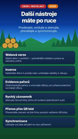 Mobilní aplikace DREVARI: z lesa do kanceláře i k odběrateli bez jediného papíru