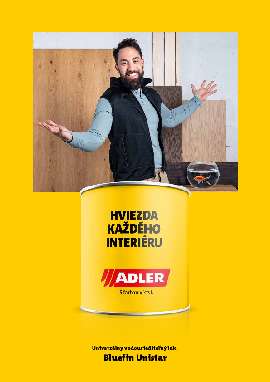 ADLER Bluefin Unistar - univerzálny vodouriediteľný lak