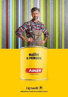 ADLER Lignovit - povrchová úprava drevostavieb