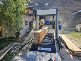 Ferăstrău cu bandă TP-600 mobilní , |  Tehnologie de tăiere | Echipament pentru prelucrarea lemnului | Drekos Made s.r.o