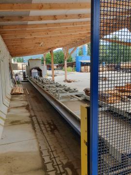 Fierăstrău circular cu tăiere în unghi Drekos made s.r.o |  Tehnologie de tăiere | Echipament pentru prelucrarea lemnului | Drekos Made s.r.o
