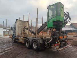 Camion buşteni Scania R450 |  Tehnică de transport şi manipulare | Echipament pentru prelucrarea lemnului | Tartak Drewbud